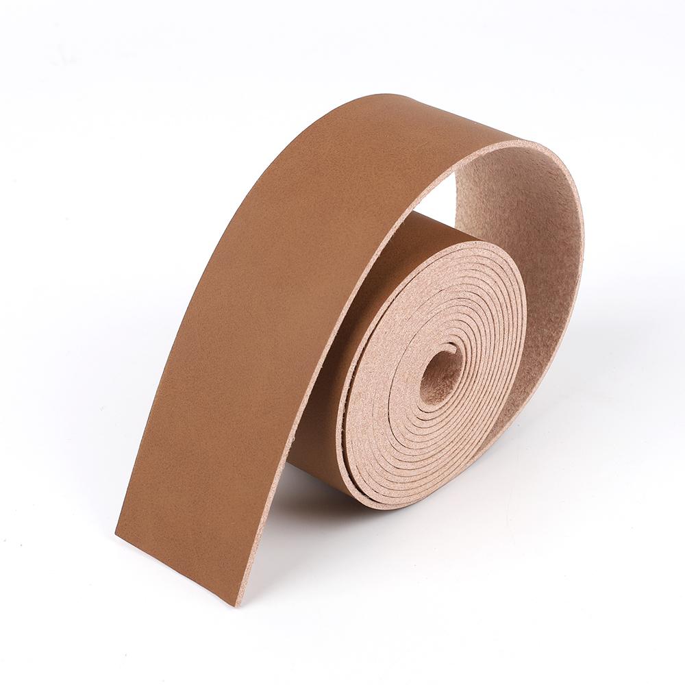 2 Meters Long DIY Crafts Leather Strap Wide Leather Craft Strips DIY Pet Collars Traction Ropes Belts Keychains Watch Straps