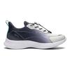 Li Ning Soft And Comfortable Low-Top Casual Shoes Kids Sneakers Gray Blue YKCU116-7