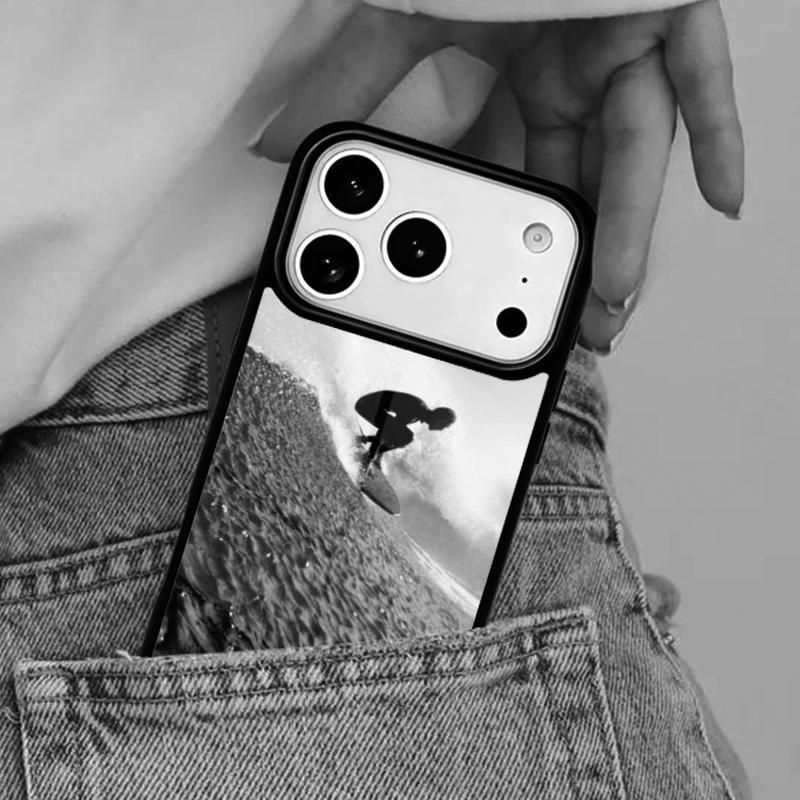 Surfing Wave Phone Case for iPhone 17ProMax 12 13 14 15 16e 17 Pro Max Plus Air Cover