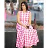 Indian Bollywood Ethnic Top Skirt Set Women Casual Wear Kurta Cord Set Dress