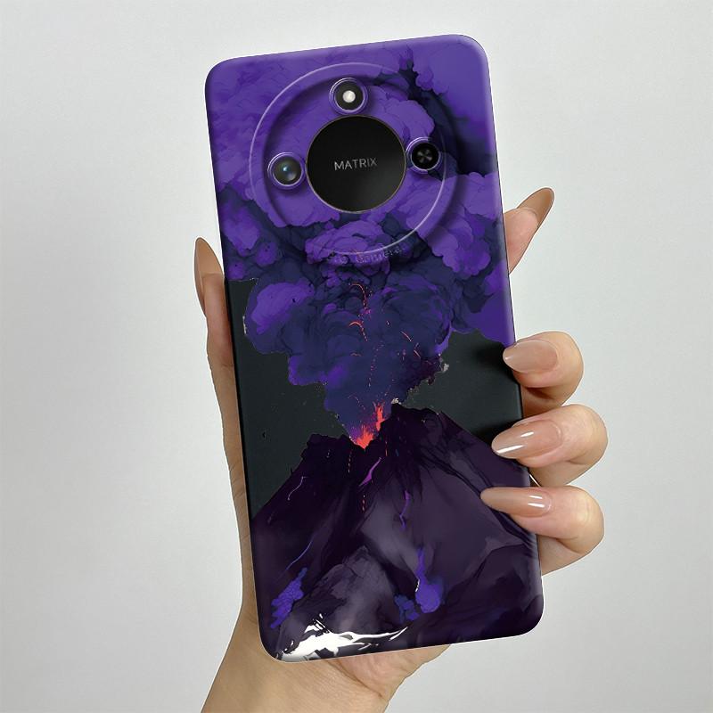 For Honor X9C Smart Phone Case X9cSmart Soft Silicone Funda Sweet Painted Fashion Cartoon Protective Capa Lovely Printing Cover