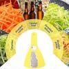 3-in-1 Multifunctional Kitchen Tool - Can Opener, Bottle Opener, and Carrot Grater - Portable for Home, Outdoor, and Car Use