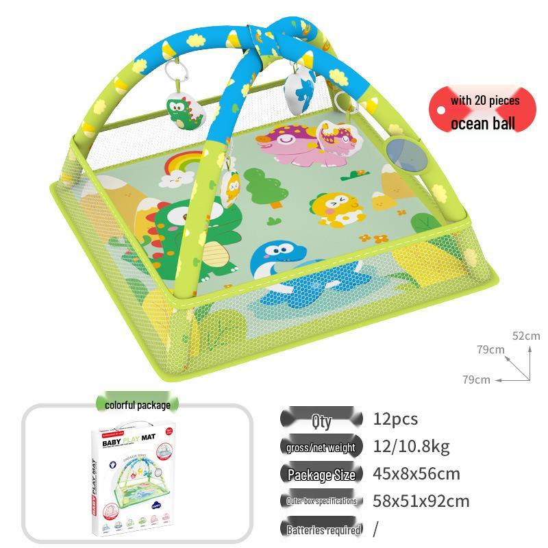 New Baby Playpen & Activity Mat Set for 0-1 Year Olds