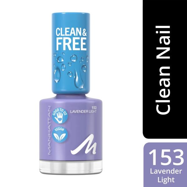 MANHATTAN Manhattan Clean & Free Nail Polish 153 8ml
