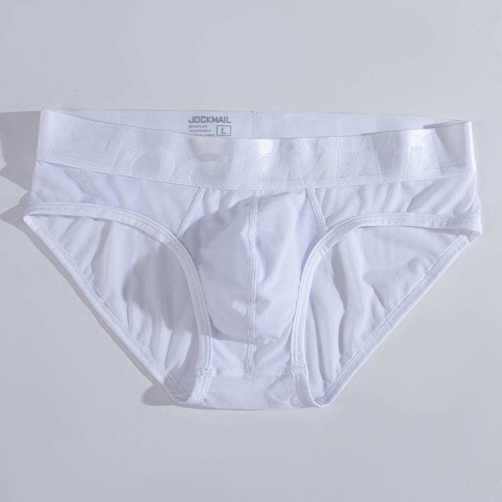 Briefs JOCKMAIL Ultra Thin Mesh Breathable Low Waist Men's Underwear