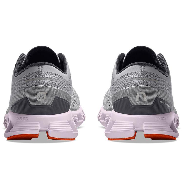 ON Cloud X 3 Alloy Lily Women Sneakers Grey Alloy-Grey Lily-Pink 40.99041