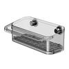 Kitchen Sink Organizer Drain Rack with Suction Cup Strong Load-bearing Simple Installation Self-draining Shelf Sponge Holder