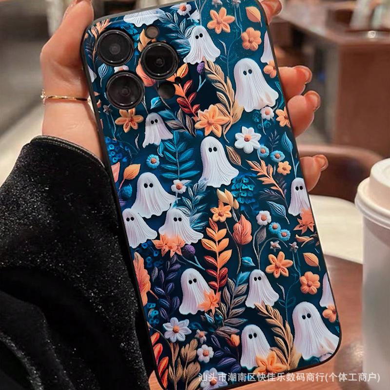 Pumpkin Halloween for Apple iPhone16 Pro mobile phone case 11/12/13/14/15promax soft case 7