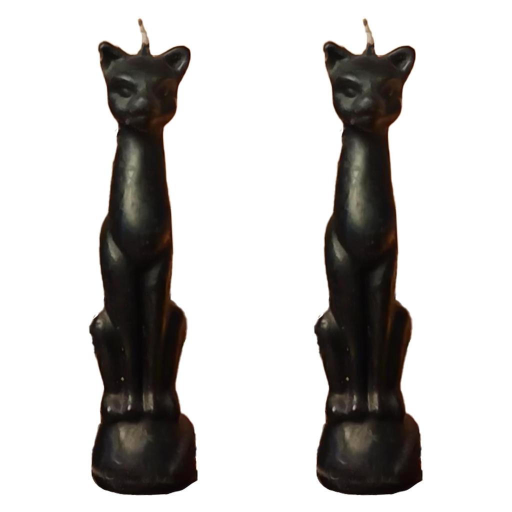Cat Candle Hecate Jyotish Mystic Mall Decorative Soy Blend Wax Candle