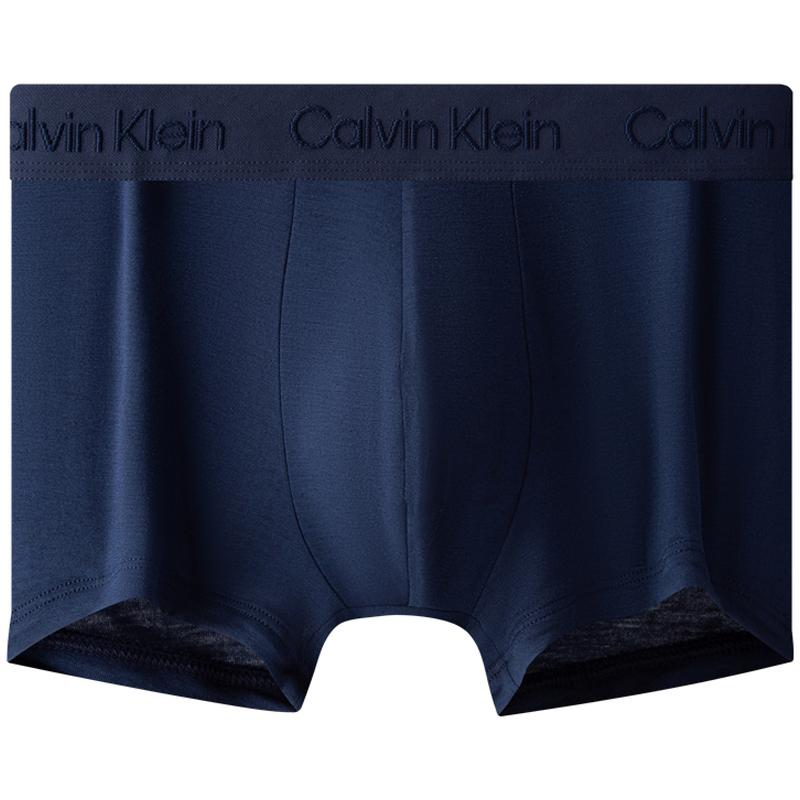 Calvin Klein Black Label Serie Bequeme Weiche Kaschmir Atmungsaktive Anti-Scheuer-Boxershorts Herren Unterwäsche Dunkelblau NB3327VN7