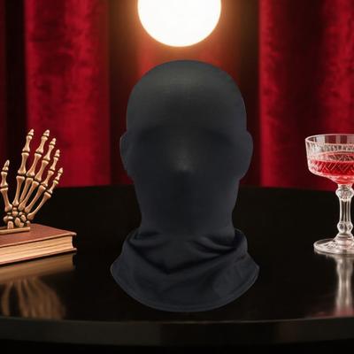 Maska Halloween Kostium Jednolity Kolor Wysoka Elastyczność Oddychająca Widoczna Straszna Kominiarka Dekoracja na Imprezę Halloween