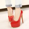 2024 2024 New Elegant Women's Shoes European American 2024 High Waterproof Platform High Heels Ladies Sexy Pumps Spring Autumn