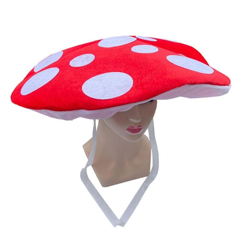 Kreativer Übergroßer Pilzhut Für Frauen Männer Unisex Rollenspiel Kopfbedeckung Hut Halloween Party Kostümzubehör