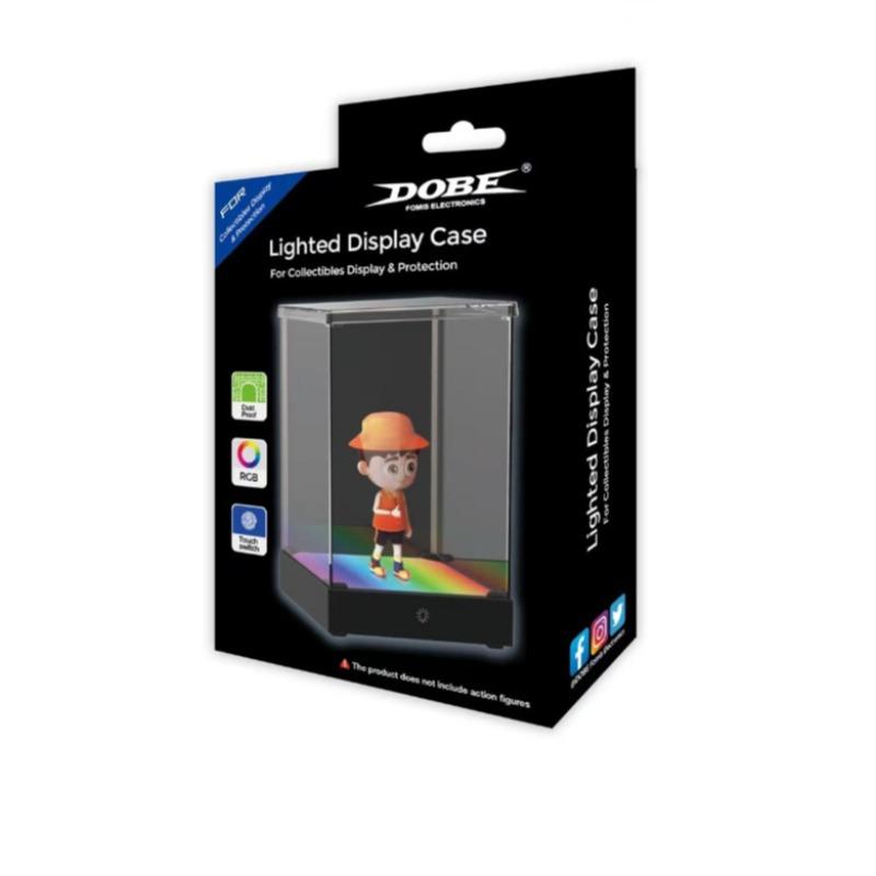 

Защита дисплея RGB-подсветки и штабелируемый корпус 16*9.4*12cm чёрный