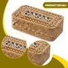 Tissue Box Cover Container Iron Art Rectangle Facial Paper Napkin Holder for Bar Home