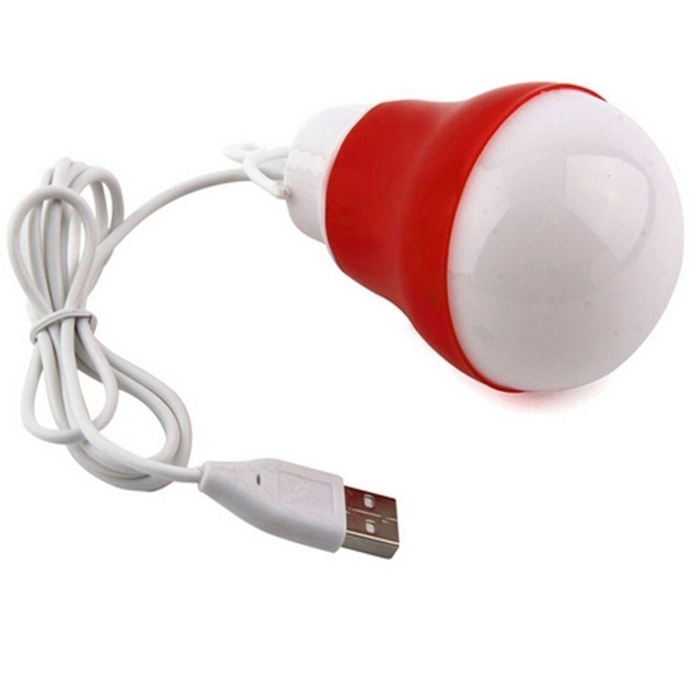 Cold Emergency Reading Outdoor 5W Portable Lamp Light USB Ball Bulb Night LED Random Color