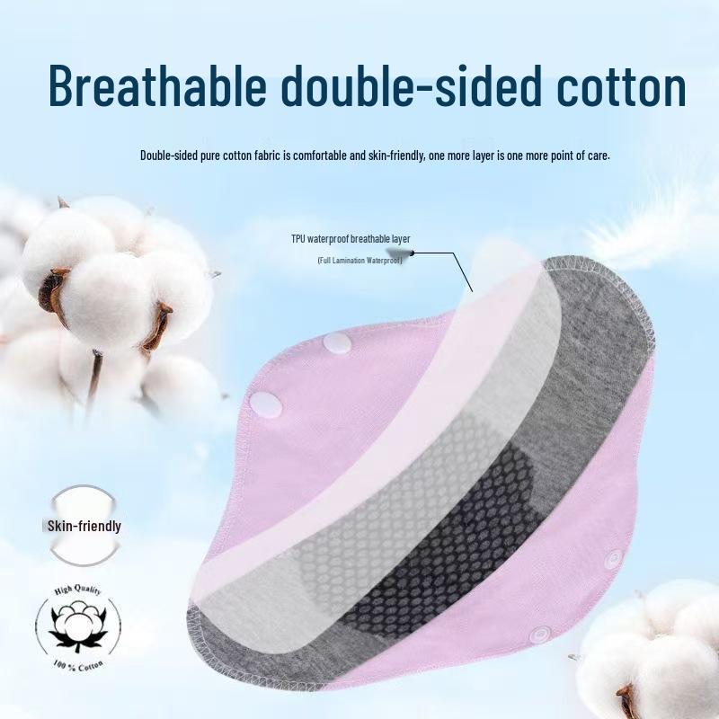 **"Graphene Antibacterial Leakproof Washable Diaper Pad Panties"**