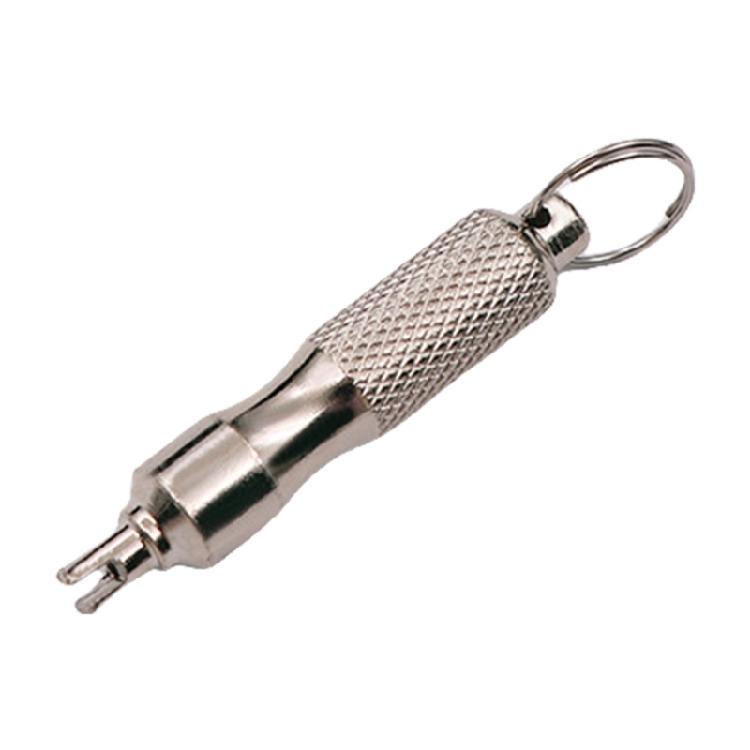 Practical Convenient Lightweight Tire Valves Wrench Keychain Disassembly Tool Suitable For Quick Access During Long Trip