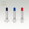 Parker Quinkflow Ballpoint Pen Ink Medium Refill, Nib, Black, 3-Pack
