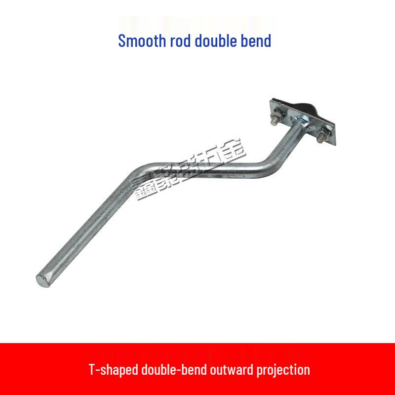 Z-Shaped & L-Shaped Steel Hook for Lightning Protection on Metal Roofs