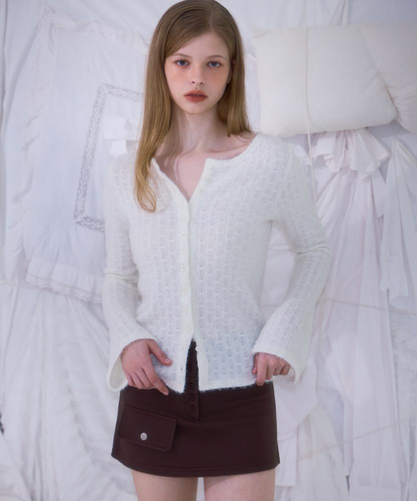 ROSEFRANTZ Pocket Mini Skirt [Brown]