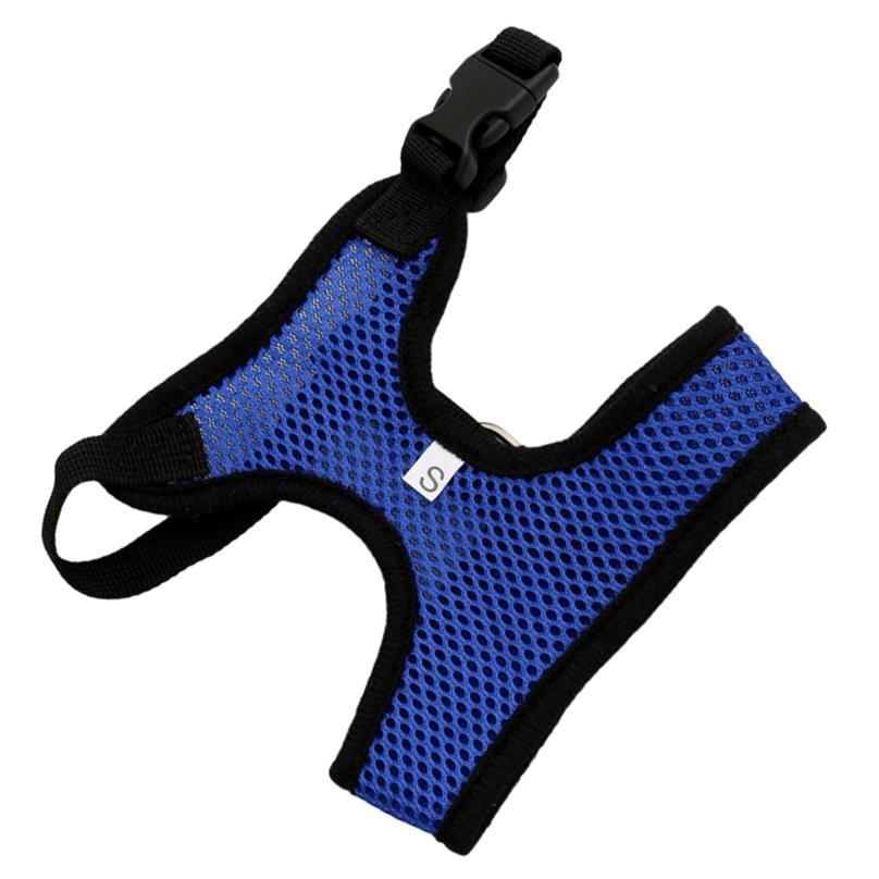 Adjustable Dog Harness Nylon Mesh Vest Harness For Dogs Pets Collar Pets Chest Strap Leash Vest Rope