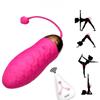 10-hastighets G-punkt Vibrator Jump Egg Vibrator med fjernkontroll