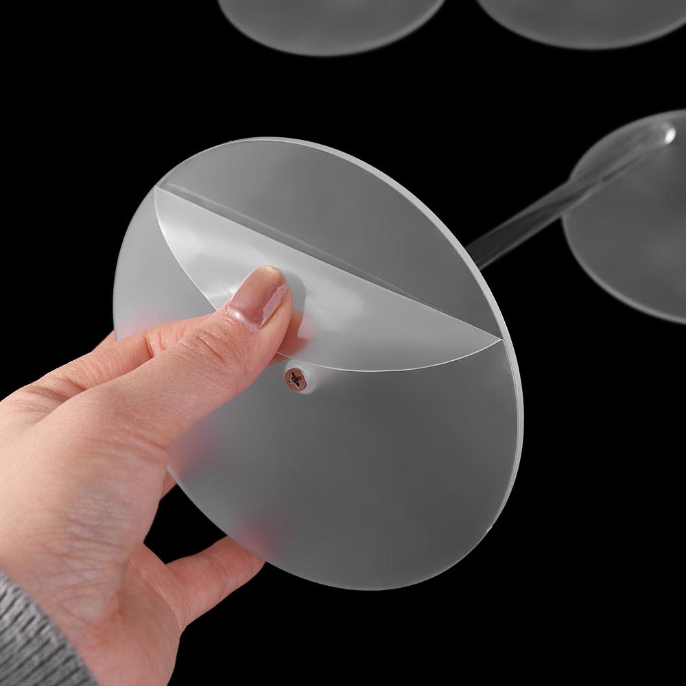 5Pcs DIY Clear Donut Stands Wedding Table Decoration Acrylic Doughnut Holder Wall Holds 30cm Dessert Display Stand Bagel