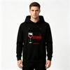 Funny Italian Food Wine Print Men's Pullover Hoodie Casual Comfort Long Sleeve Hooded Sweatshirt