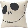 Spooky Halloween Pillows: Mummy, Skull, Trick or Treat, and Cat Eyes Designs! Sofa cushion cover, holiday party decoration, gift