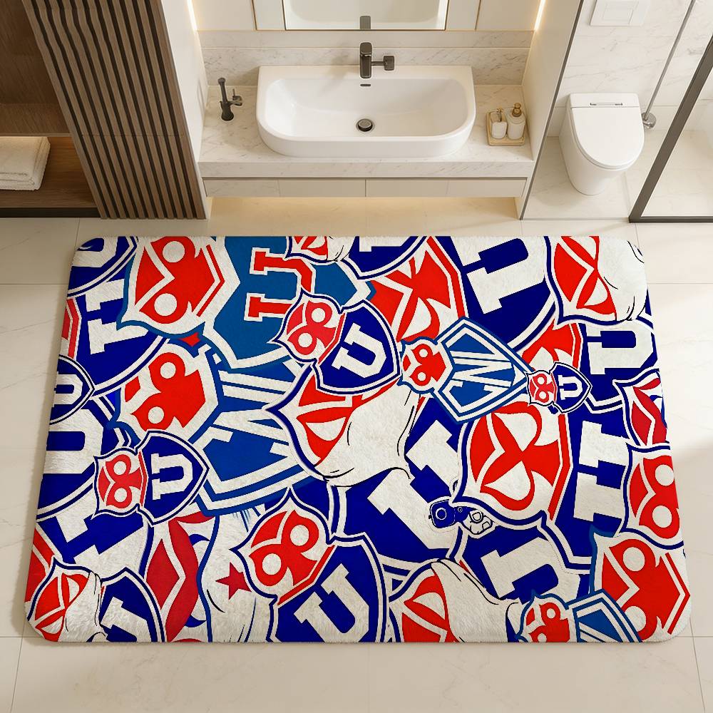 Chile U-University Logo Kitchen Mat Kids Room Bedroom Decoration Balcony Anti-Slip Doormat Living Room Alfombra