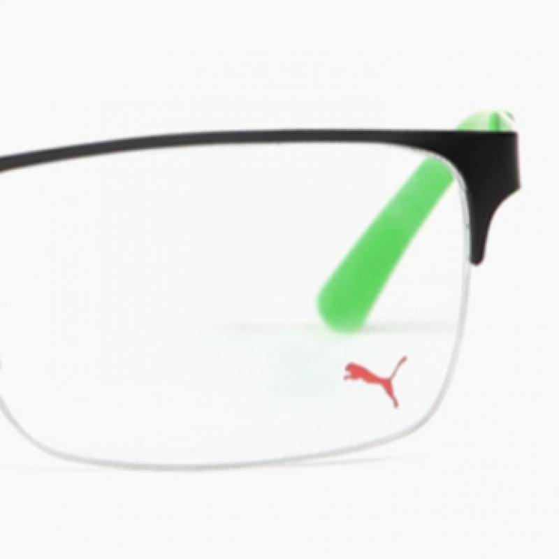 Puma Galleria Puma EyeglaSS Frame Pe0013o 002 Semi RimleSS Metal Men S And woMen S glaSSeS