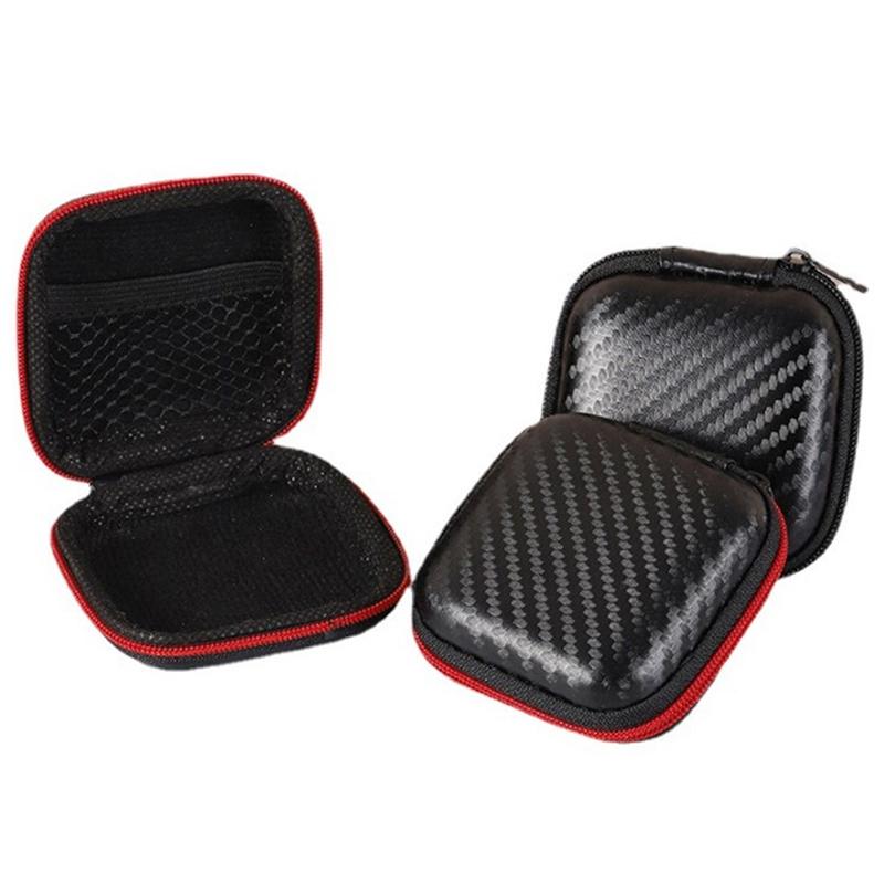 Kopfhörerkabel Organizer Box Tragebar Reise Reißverschluss Aufbewahrungsetui Tasche