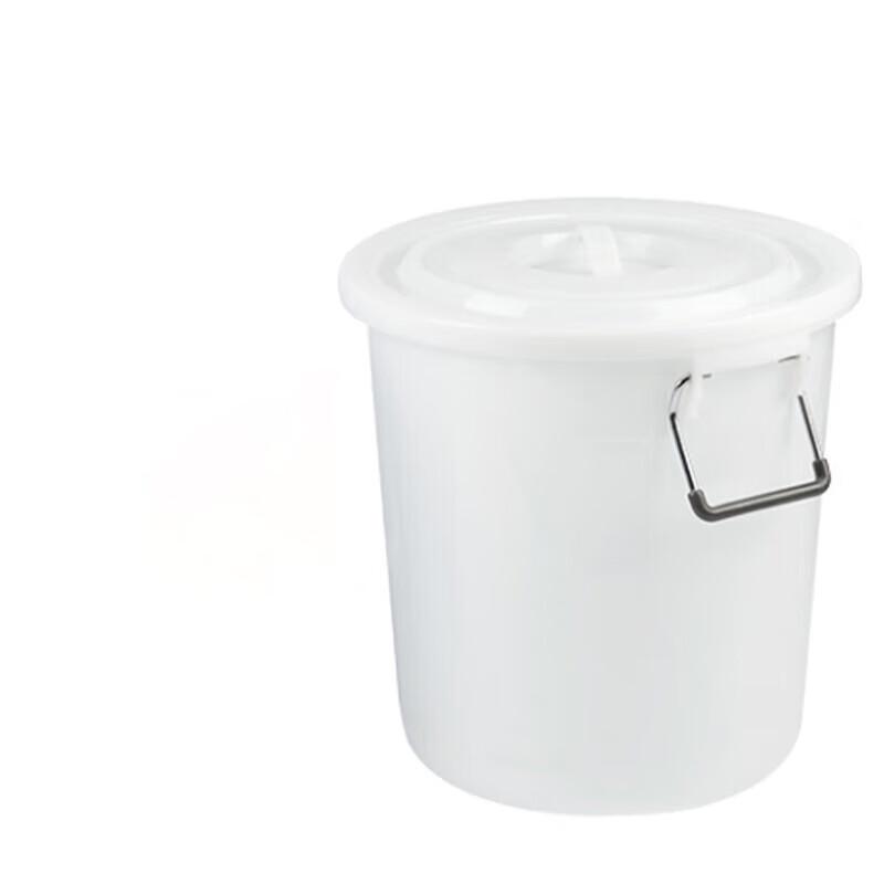 LiJiuhong 50L Round Plastic Waste Bin with Lid