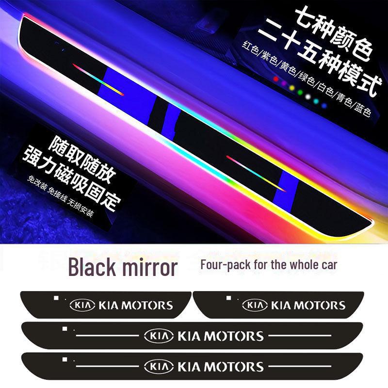 

Кольоровий світлодіодний бездротовий магнітно-індукційний пороговий ліхтар для автомобілів, з ефектом дихання та вітальним світлом при відкритті дверей. Front Doors [2 strips] Racing Infrared