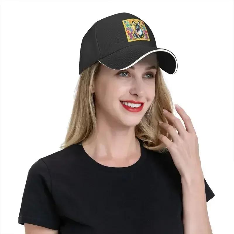Custom French Bulldog Puppy Baseball Cap Sun Protection Men Womens Adjustable Dad Hat Spring