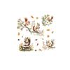 Squirrel Wall Sticker: Removable Self-Adhesive Art for Living Room, Bedroom, or Entrance