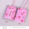 Japanese Omamori Knot Lucky Bag: Embroidered Brocade Pendant for Car or Home Wealth Attraction