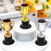 Plastic Material Mini Trophy Set Gold Color Children's Trophy Awards  Kindergarten Rewards