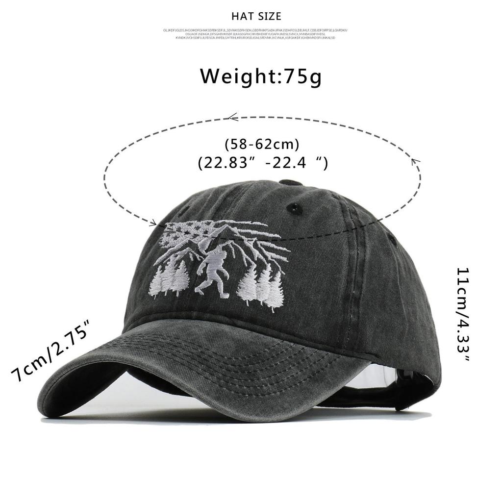 Embroidered Letter Baseball Cap - Hip Hop & Outdoor Sports Hat