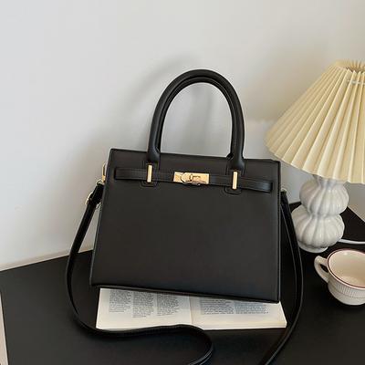 Neue stilvolle und schlichte Schloss Kaibaoli tragbare Umhänge-Schräg-Damenhandtasche