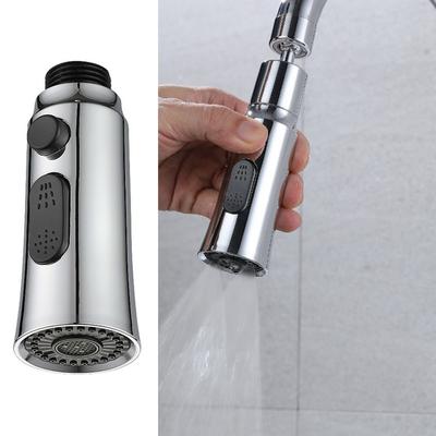 Faucet Shower Black&Silver Mixer Tap Multifunctional Replacement