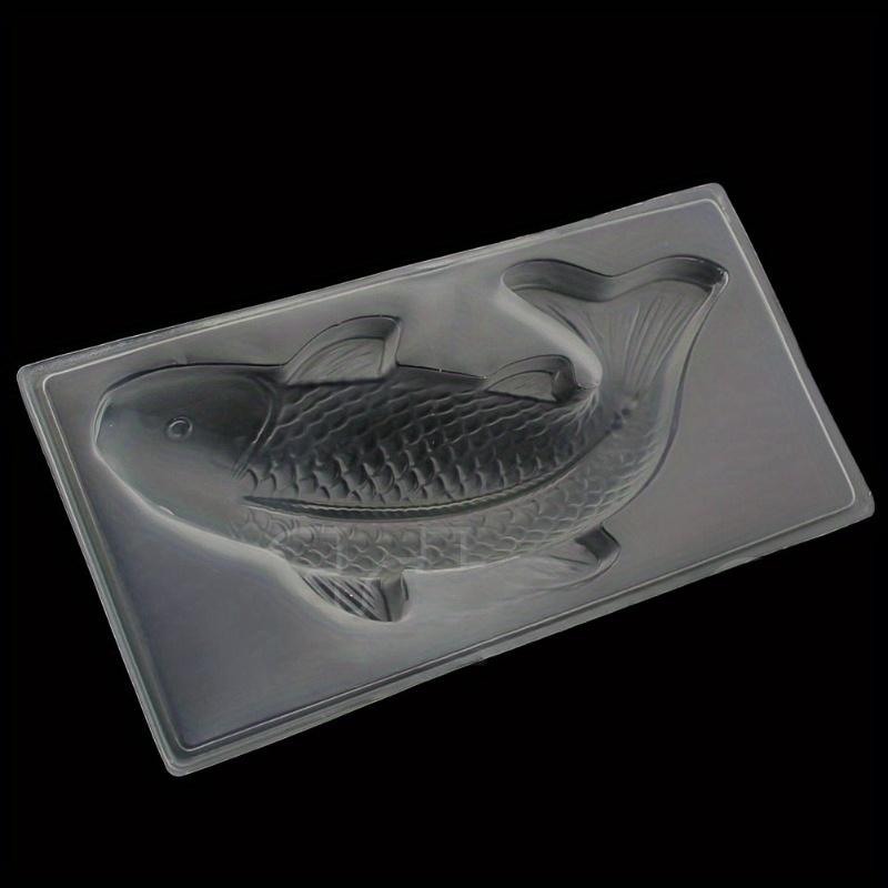 NEW Plastic Cake Chocolate Mould Jelly Handmade 3D Koi Fish Sugar Craft Mold DIY