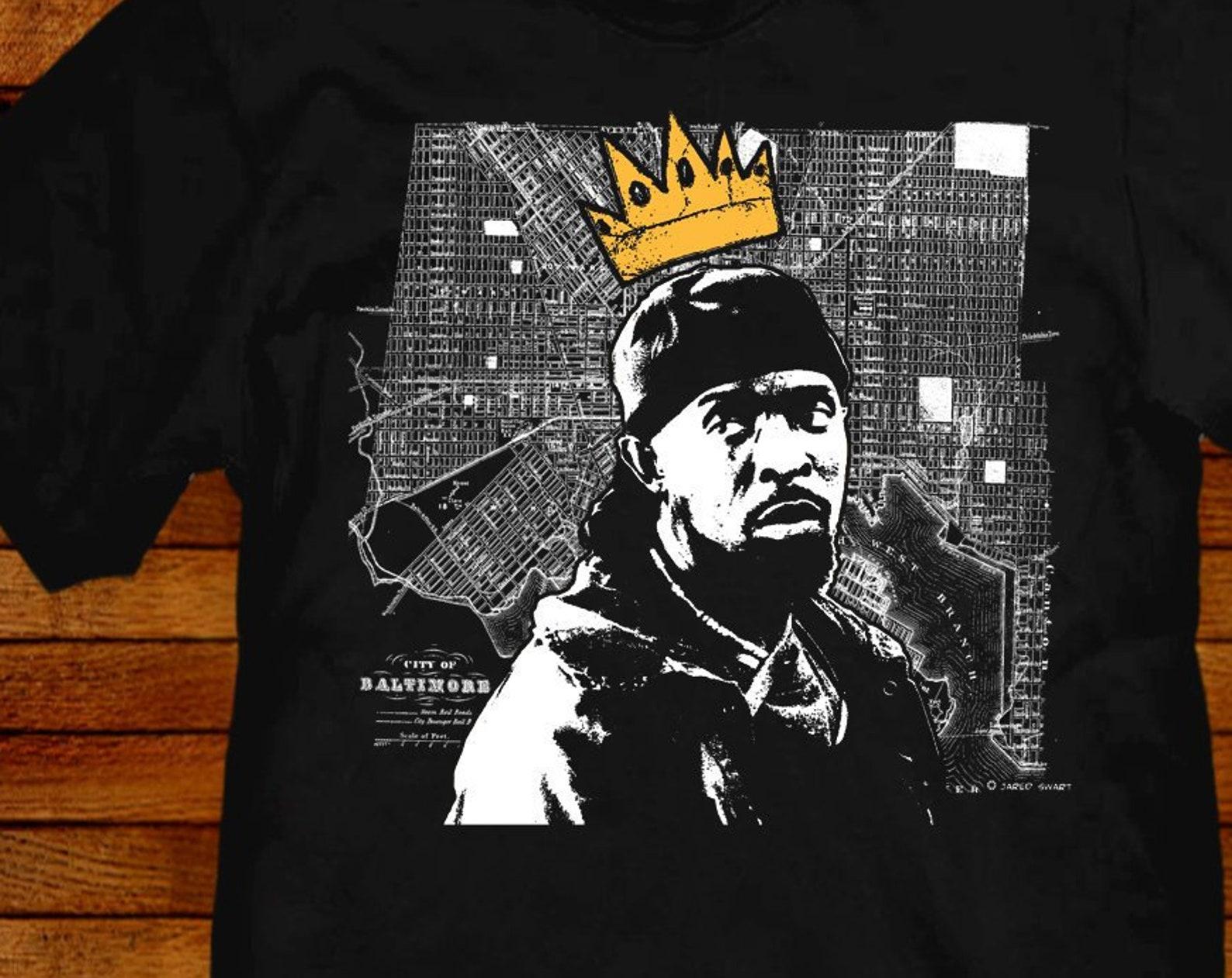 King Omar of Baltimore T shirt: Jared Swart Pop Art 4XL