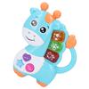 Pädagogisches Giraffen-Tastaturspielzeug Tier Baby Musikalisches Spielzeug Cartoon Giraffe Elektronisches Klavierspielzeug für