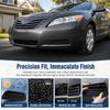 Black Fog Light Bezel Bumper Fog Frame for Toyota Camry 2007-2009 For Front Bumper