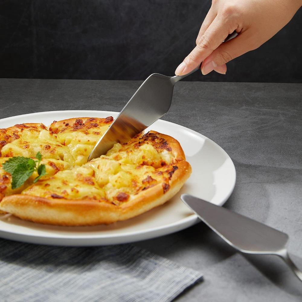 Cake Cutting Knife Set for Thickened Stainless Knife and Server Set Cutter Pie Spatula for Birthday Anniversary Christmas Gift