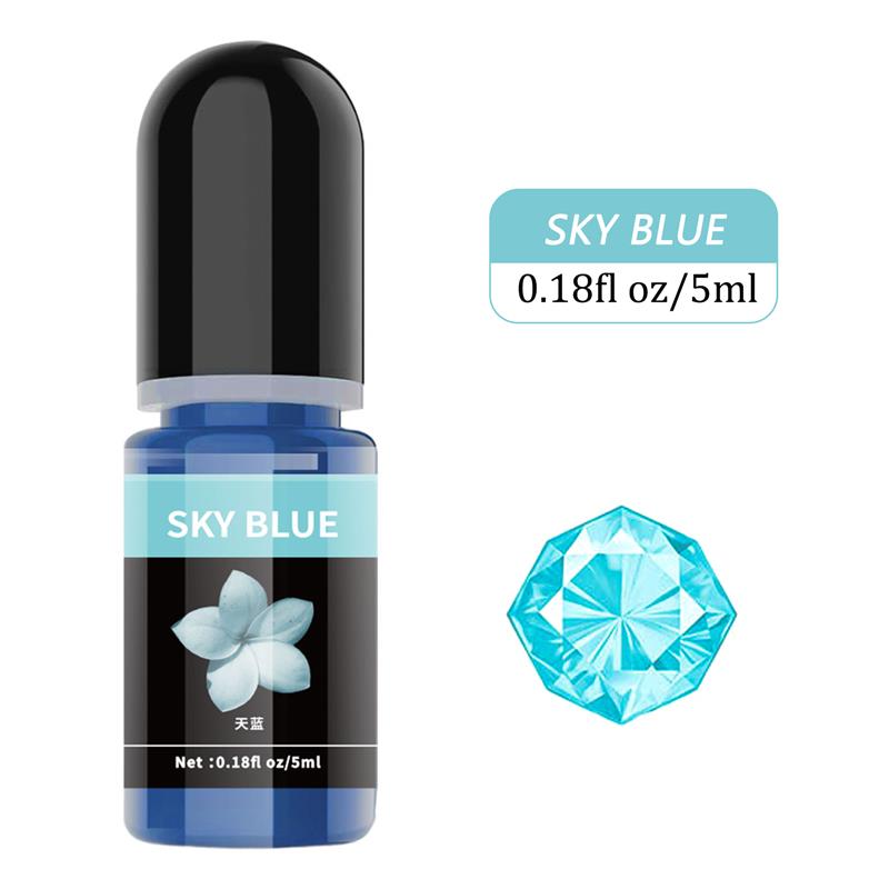 5ml Epoxy Resin Pigment Liquid Colorant Dye DIY UV Epoxy Resin Mold Jewelry Making Accessories Dye Pigment