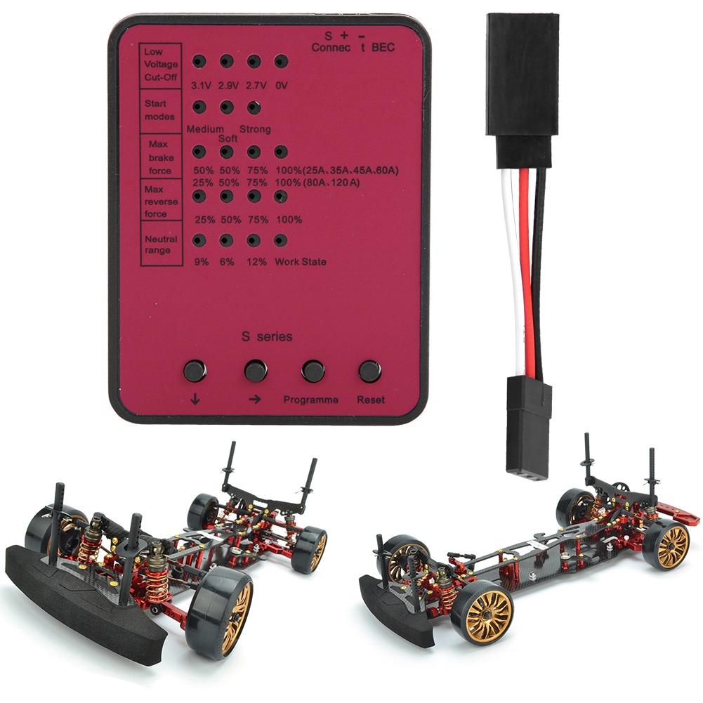 1:10 RC Car Programming Card Remote Control Accessory for Electronic Speed Controller