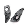 1 Pair Left Right Black Car Front Bumper Fog Light Grille Grill For Ford For Fiesta MK7 Zetec S / Sport 2012-2017 Fog Lamp